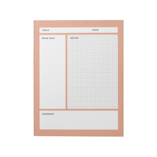 Anmerkungen zu Cornell (Grafik) Notizblock (Rotiert)