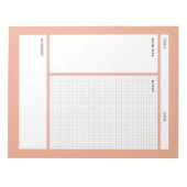 Anmerkungen zu Cornell (Grafik) Notizblock (Vorderseite)