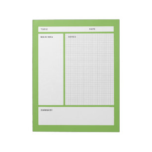 Anmerkungen zu Cornell (Grafik) Notizblock
