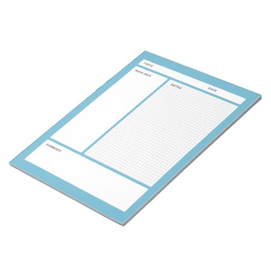 Anmerkungen zu Cornell (Grafik) Notizblock (angewinkelt)