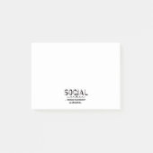 Anmerkungen zu den Sozialarbeitern nach dem Berich Post-it Klebezettel (Vorderseite)