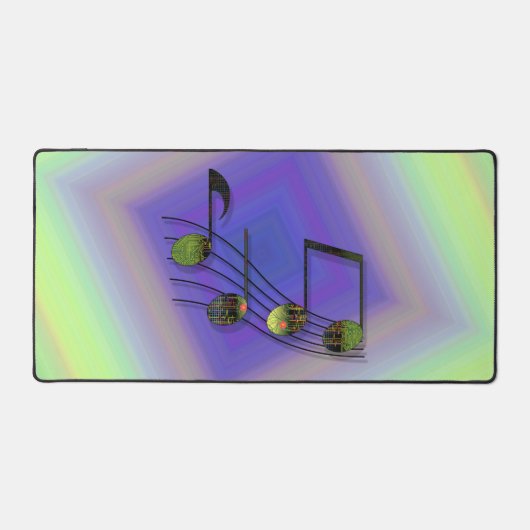 Anmerkungen zu Dubstep Schreibtischunterlage (Vorderseite)