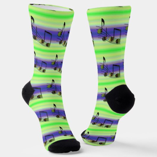Anmerkungen zu Dubstep Socken (Gewinkelt)