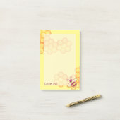 Anmerkungen zu Honigwabenrüben Post-it Klebezettel (Auf Schreibtisch)