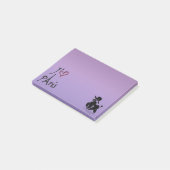 Anmerkungen zu "J'aime Paris" Post-it Klebezettel (angewinkelt)
