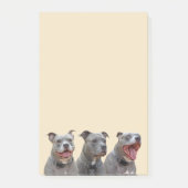 Anmerkungen zu Pitbulys Post-it Klebezettel (Vorderseite)