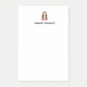 Anmerkungen zu Random Thoughts Post-it Klebezettel (Vorderseite)