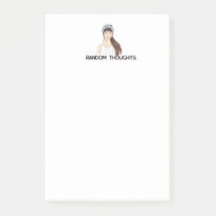Anmerkungen zu Random Thoughts Post-it Klebezettel