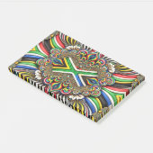 Anmerkungen zu südafrikanischen Farben Post-it Klebezettel (angewinkelt)