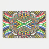 Anmerkungen zu südafrikanischen Farben Post-it Klebezettel (Vorderseite)