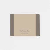 Anmerkungen zum beruflichen Schreibtisch Notepad Post-it Klebezettel (Vorderseite)