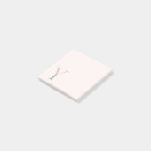 Anmerkungen zum Blumenbrief "Y" Post-it Klebezettel (angewinkelt)