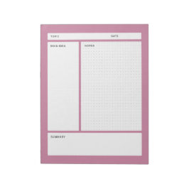 Anmerkungen zum Cornell (Punkt) Notizblock