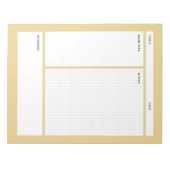 Anmerkungen zum Cornell (Punkt) Notizblock (Vorderseite)