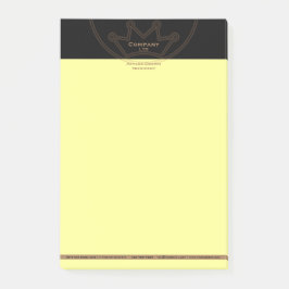 Anmerkungen zum Crosslogo Post-it Klebezettel