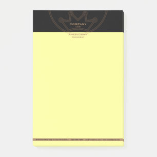 Anmerkungen zum Crosslogo Post-it Klebezettel