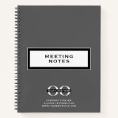 Anmerkungen zum Firmenlogo Notizblock (Vorderseite)