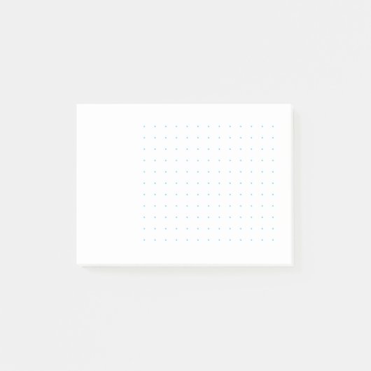 Anmerkungen zum gepunkteten Gitter Post-it Klebezettel (Vorderseite)