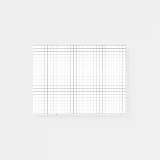 Anmerkungen zum Graph Paper Sticky Post-it Klebezettel (Vorderseite)