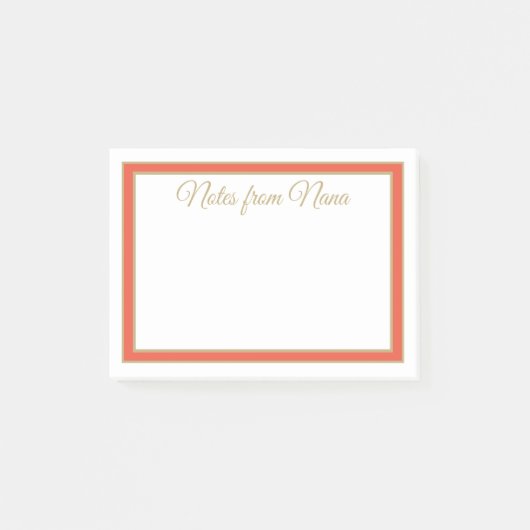 Anmerkungen zum Nana-Beitrag Post-it Klebezettel (Vorderseite)