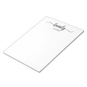 Anmerkungen zum Schreiben von Notepad Notizblock (angewinkelt)