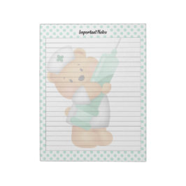 Anmerkungen zum Thema "Zuckerbär" Notizblock