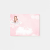 Anmerkungen zur Glaspoptik Post-it Klebezettel (Vorderseite)