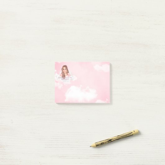 Anmerkungen zur Glaspoptik Post-it Klebezettel (Auf Schreibtisch)