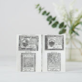 Anmerkungen zur Kontinentalwährung Postkarte (Stehend Vorderseite)