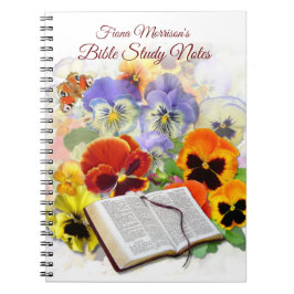 Anmerkungen zur Pansy-Bibelstudie und zur Butterfl Notizblock