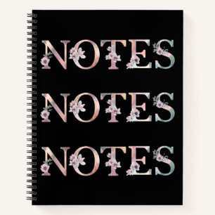 Anmerkungen zur Wasserfarbe der Flora Notizblock