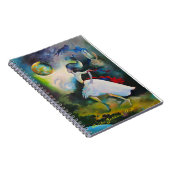 Anmerkungs-Buch mit surrealer Kunst-Abdeckung Notizblock (Rechte Seite)