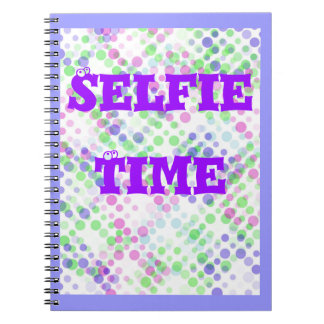 Anmerkungs-Buch Selfie Zeit Notizblock