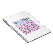 Anmerkungs-Buch-Silber-Schein GEISTIGER SOUL-TANZ Notizblock (Rechte Seite)