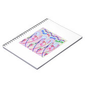 Anmerkungs-Buch-Silber-Schein GEISTIGER SOUL-TANZ Notizblock (Linke Seite)