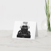 Anmerkungs-Karte der Peterbilt Nadel-Nasen-b/w Karte (Rückseite)