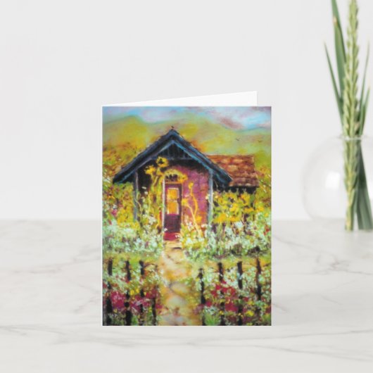Anmerkungs-Karte… die Sonnenblume-Bretterbude Karte (Vorderseite)