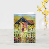 Anmerkungs-Karte… die Sonnenblume-Bretterbude Karte (Gelbe Blume)