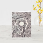 Anmerkungs-Karte Karte (Gelbe Blume)