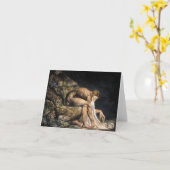 Anmerkungs-Karte Williams Blake Isaac Newton Karte (Gelbe Blume)