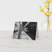 Anmerkungs-Karten-Gruß-Karte Bostons MBTA Karte (Gelbe Blume)