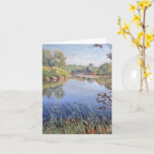 Anmerkungs-Kartendruck "der Sommer-ruhigen Karte (Gelbe Blume)