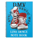 ANMERKUNGSBUCH FÜR LINIENTANZEN NOTIZBLOCK (Vorderseite)