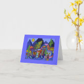 Anmerkungskarte Adobes Noche Karte (Gelbe Blume)