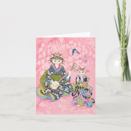 Anmerkungskarte "der Tanzstunde" Karte (Vorderseite)