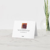 Anmerkungskarte "des amerikanischen Büffels" - Karte (Rückseite)