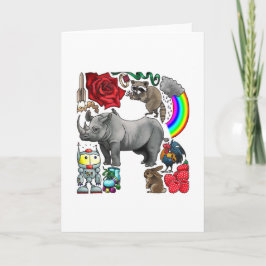 Anmerkungskarte des Monogramms "R"