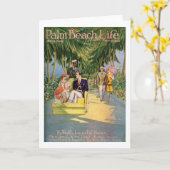 Anmerkungskarte des Palm Beach-Lebens #10 Karte (Gelbe Blume)