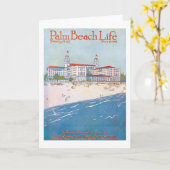 Anmerkungskarte des Palm Beach-Lebens #11 Karte (Gelbe Blume)