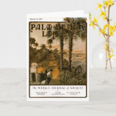 Anmerkungskarte des Palm Beach-Lebens #17 Karte (Gelbe Blume)